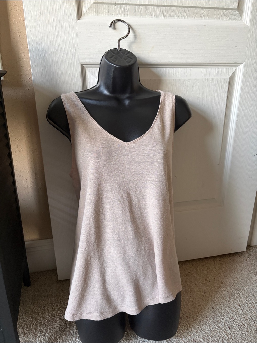 J. Jill linen V-Neck Tank Top